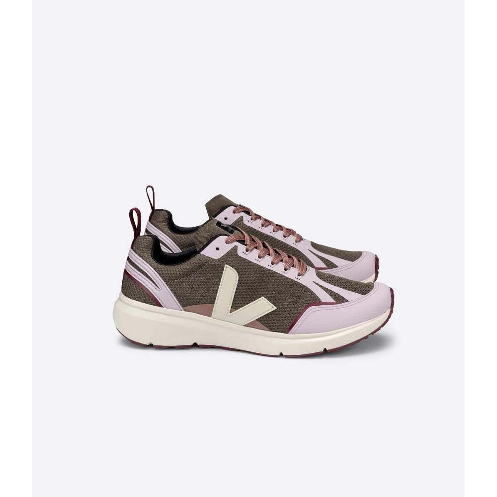 Veja CONDOR 2 ALVEOMESH Schoenen Dames Pink/Khaki | NL 467FDN